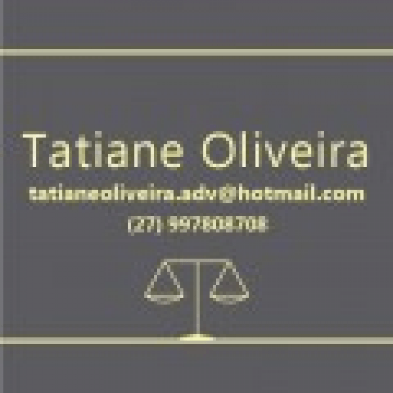Tatiane Oliveira  Advocacia e Assessoria Jur&iacute;dica
